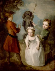 Soldatenspiel, ca. 1743